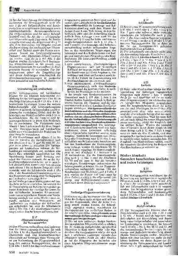 Vorschauseite 5: 5. Änderungsverordnung zur BPflV Auszüge aus dem Kabinettsbeschluß vom 8. Oktober 1997