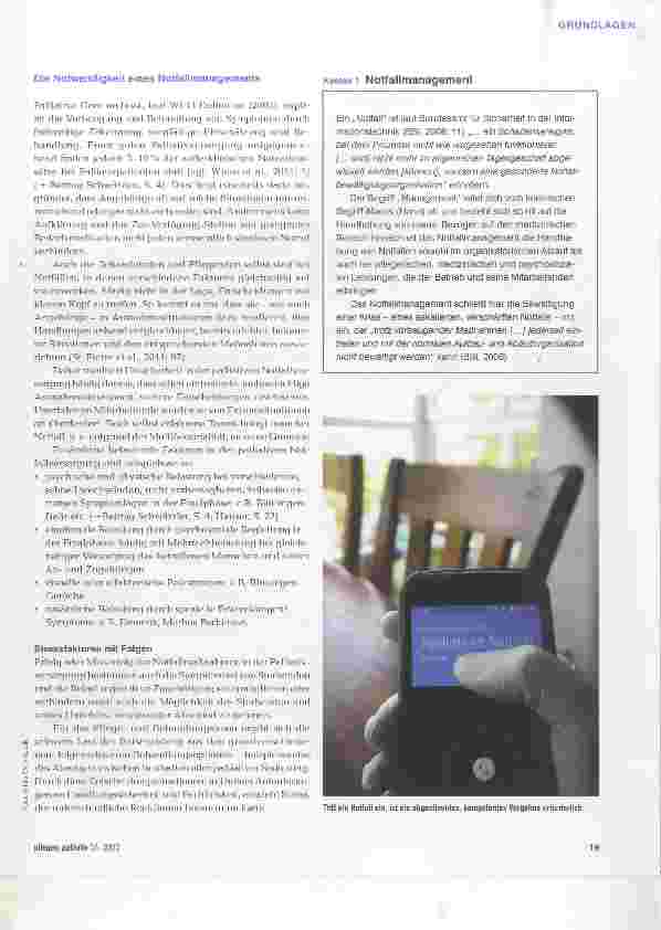 Vorschauseite 2: Sicherheit planen: Palliatives Notfallmanagement