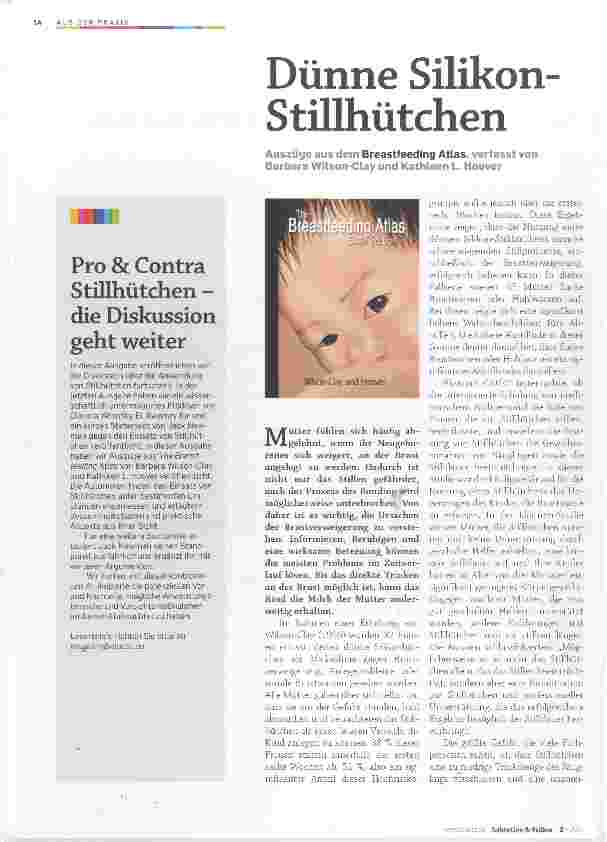 Vorschauseite 1: Dünne Silikon Stillhütchen