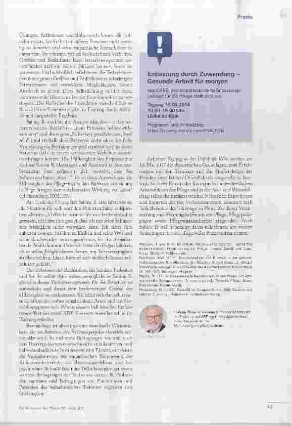 Vorschauseite 4: Entlastung durch Zuwendung