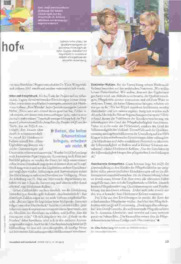 Vorschauseite 2: Wir wollen keinen Datenfriedhof