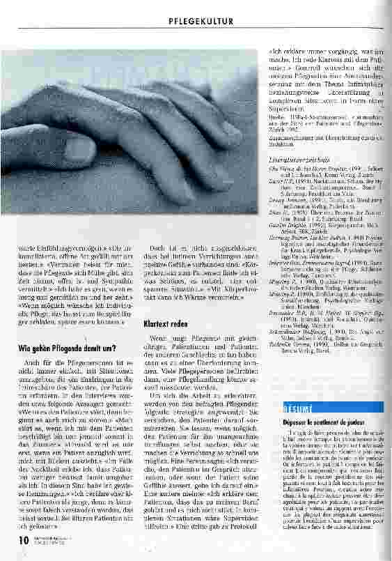 Vorschauseite 3: Kein Grund, sich zu schämen Unvermeidlicher Eingriff in die Intimsphäre des Patienten
