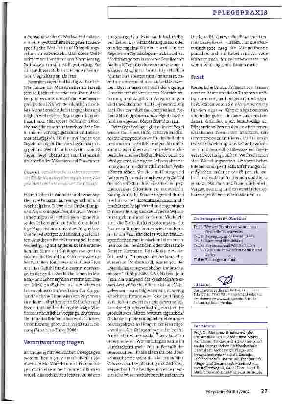 Vorschauseite 4: Gesundheitsförderung in der Pflege zwischen Anspruch und Realität - Teil 6: Frauen und Gesundheit