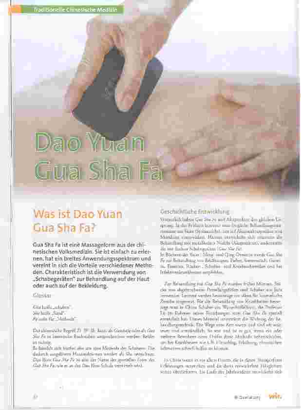 Vorschauseite 1: Dao Yuan Gua Sha Fa
