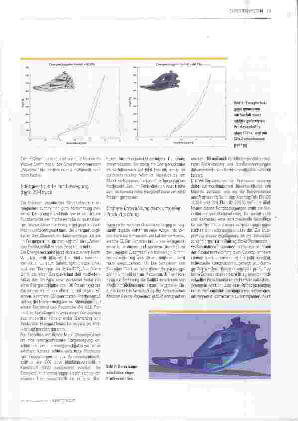 Vorschauseite 5: Im Einsatz: 3D-gedruckte Prothesen & Orthesen mit CE