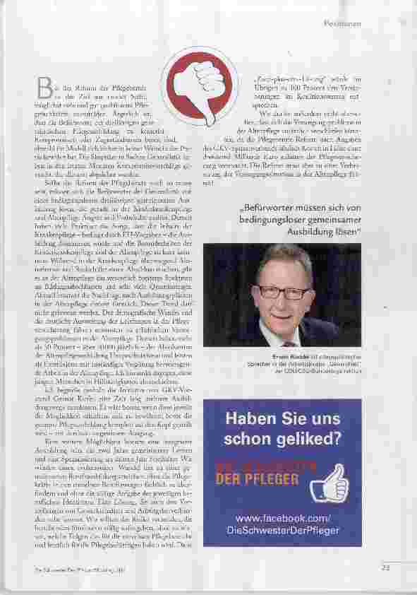 Vorschauseite 2: Ist die Generalistik noch zu retten?