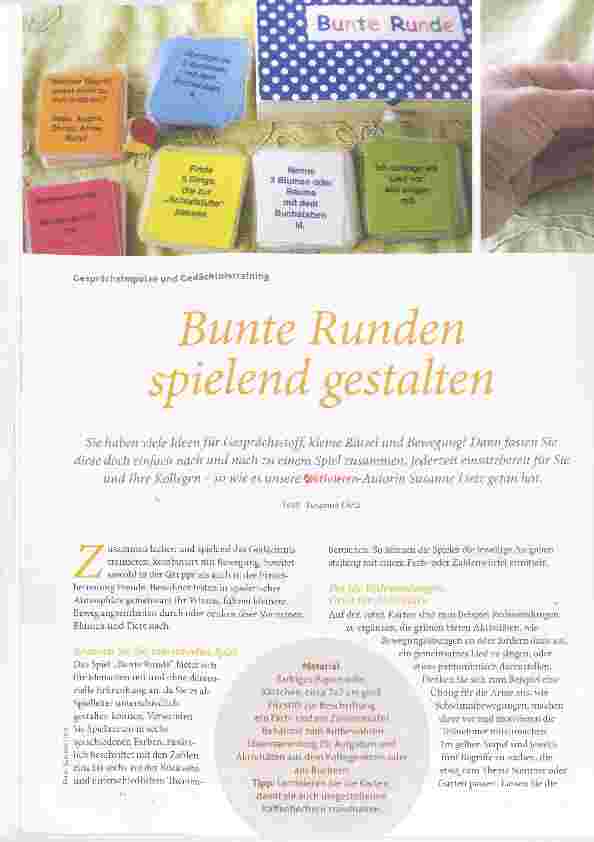 Vorschauseite 1: Bunte Runden spielend gestalten