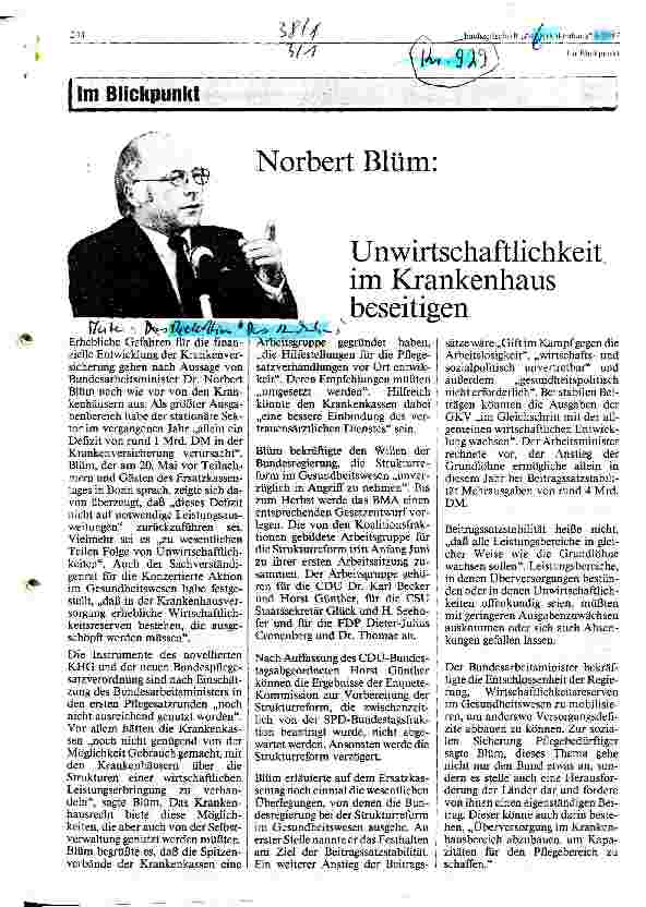 Vorschauseite 1: Unwirtschaftlichkeit im Krankenhaus beseitigen