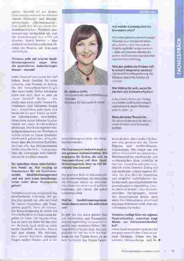 Vorschauseite 2: Qualität ist Chefinnensache