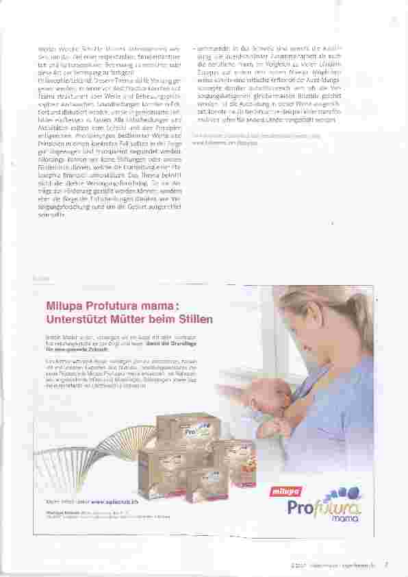 Vorschauseite 4: «The Lancet Series on Midwifery»: ein neuer Qualitätsrahmen weltweit