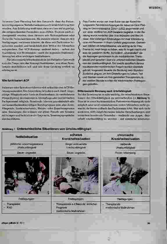 Vorschauseite 2: ACP die Autonomie stärken