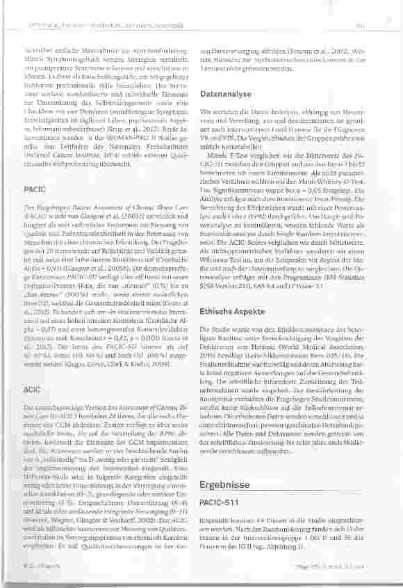 Vorschauseite 5: Können schriftliche Informationen oder eine Beratung (WOMAN-PROII Programm) bei Frauen mit vulvären Neoplasien die Patientenzufriedenheit und den Versorgungsprozess verbessern?