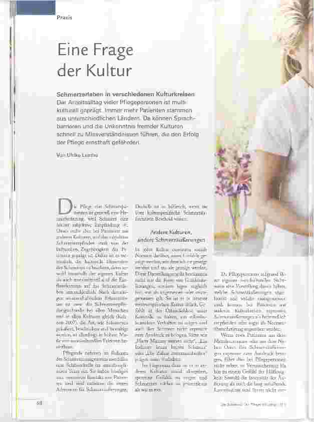Vorschauseite 1: Eine Frage der Kultur