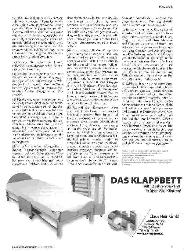 Vorschauseite 3: Setzt religiöse Erziehung Glauben voraus? *