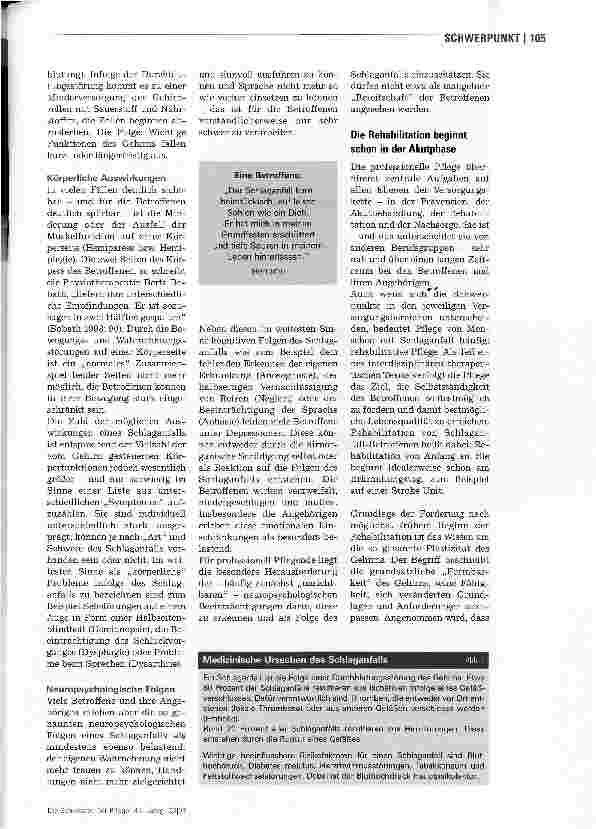 Vorschauseite 2: Pflegende sind Partner in der Rehabilitation