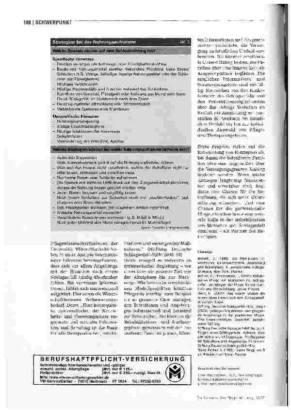 Vorschauseite 5: Pflegende sind Partner in der Rehabilitation