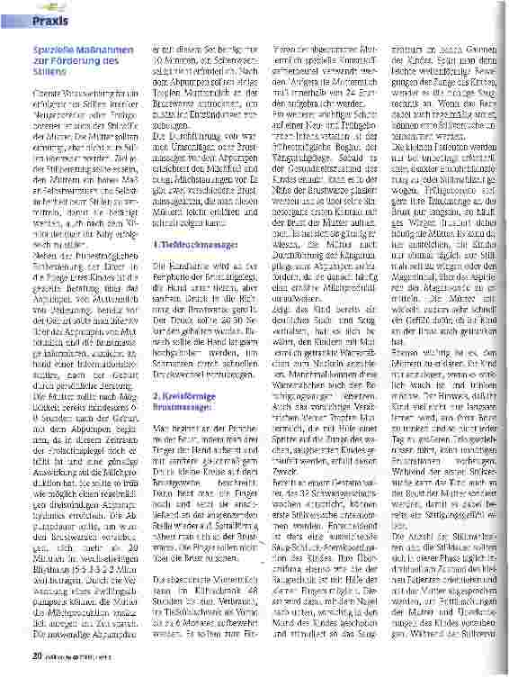 Vorschauseite 3: Stillen bei Frühgeborenen