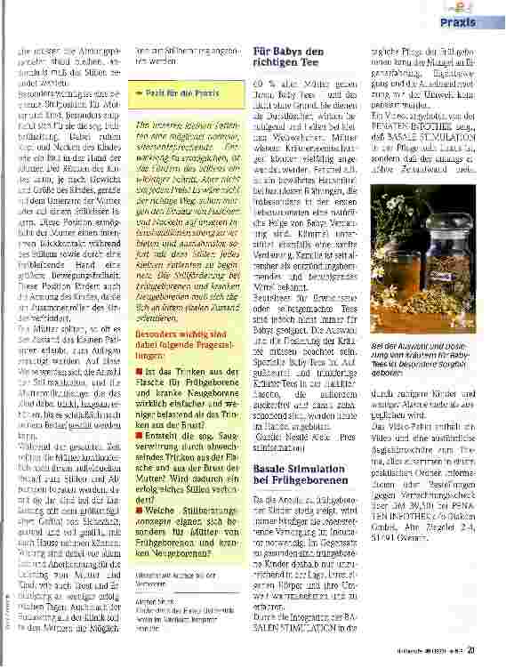 Vorschauseite 4: Stillen bei Frühgeborenen