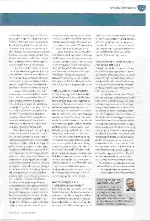 Vorschauseite 2: Chronisch überlastet und unterfinanziert