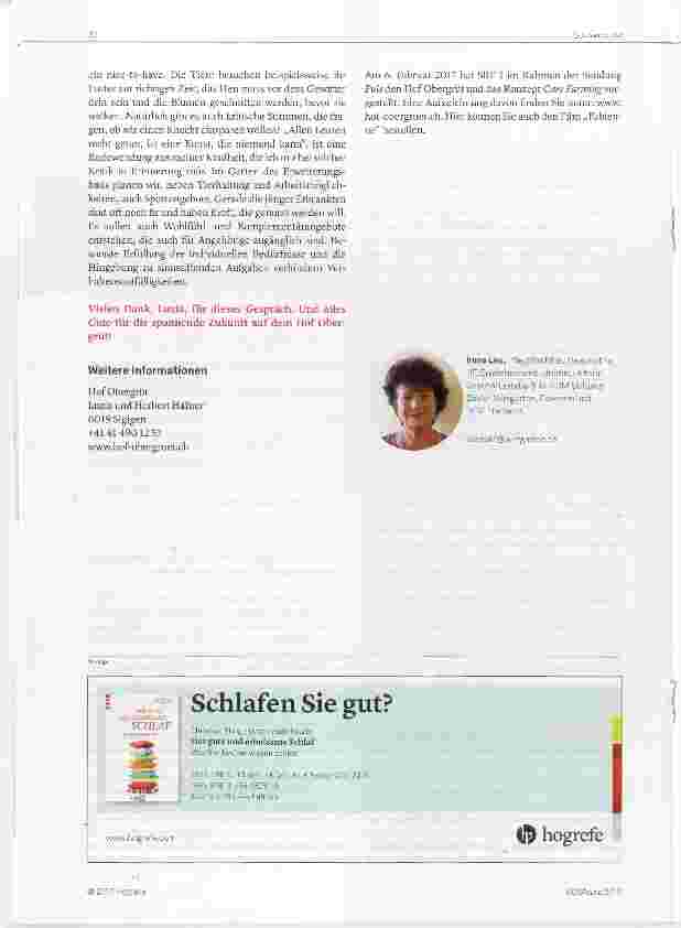 Vorschauseite 4: Ferien auf dem Hof Obergrüt