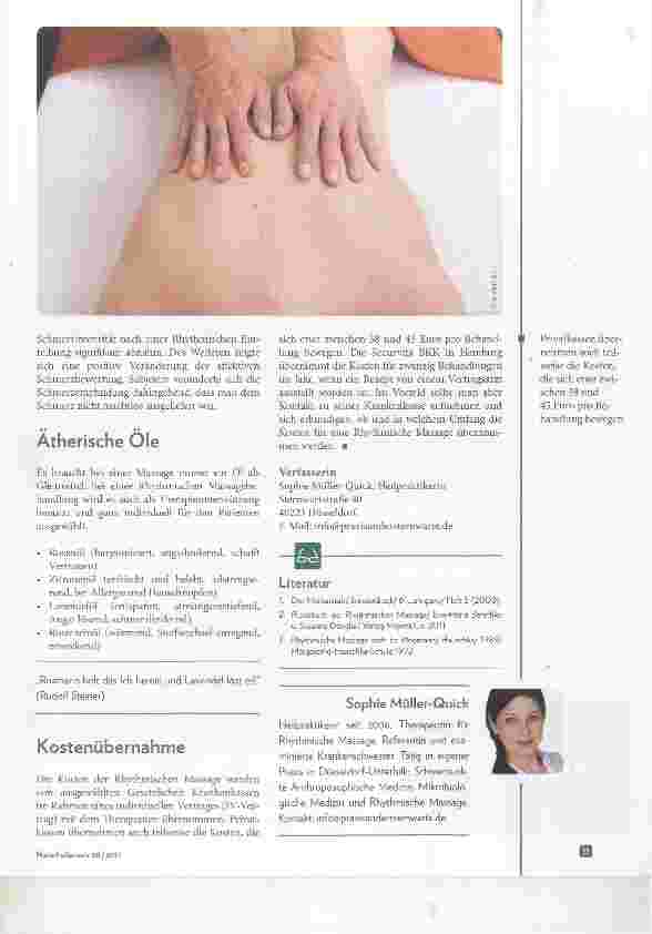 Vorschauseite 4: Die Rhythmische Massage