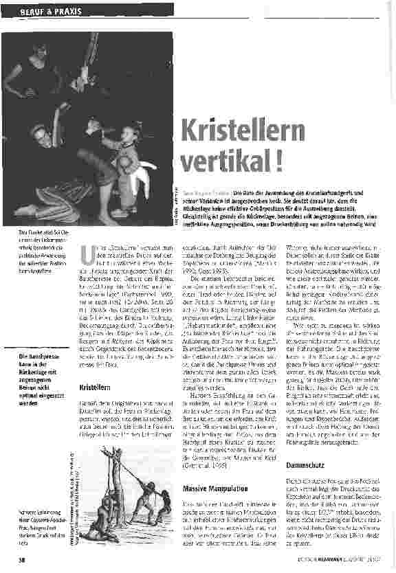 Vorschauseite 1: Kristellern vertikal!