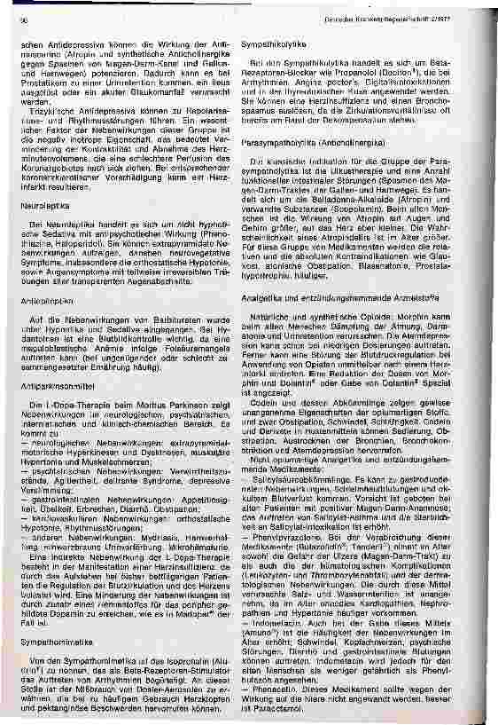 Vorschauseite 3: Nebenund Wechselwirkungen von Arzneimitteln bei der Anwendung im Alter
