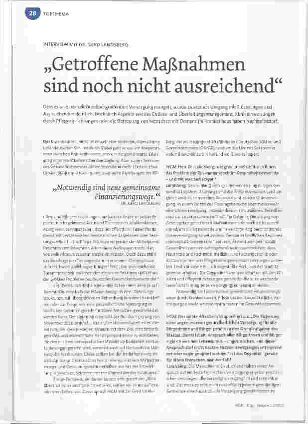 Vorschauseite 1: Getroffene Maßnahmen sind noch nicht ausreichend