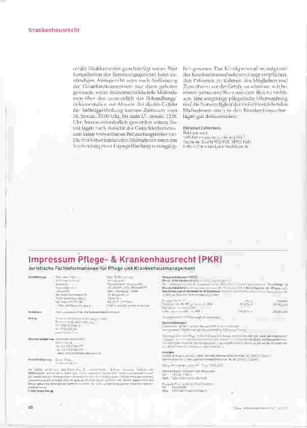 Vorschauseite 3: Durchgangssyndrom ohne Absicherung?
