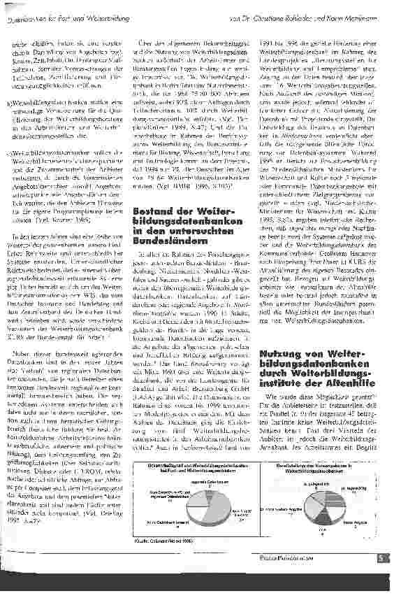 Vorschauseite 2: Datenbanken für Fortund Weiterbildung