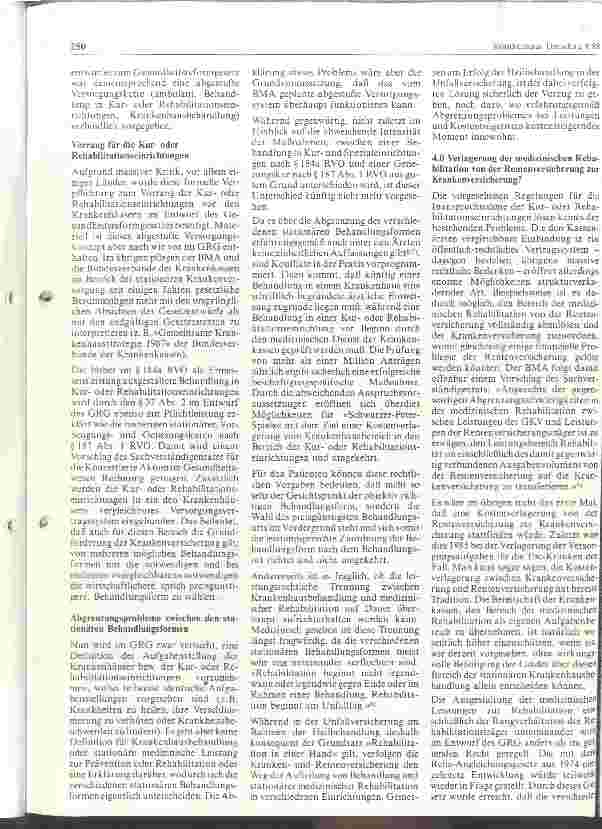 Vorschauseite 5: Die Zukunft der Kuroder Rehabilitationseinrichtungen