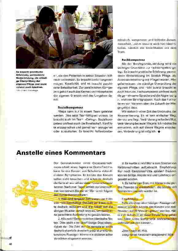 Vorschauseite 3: Pflegequalität sicherstellen auf Stationsebene Welche Kompetenzen sind dazu nötig?
