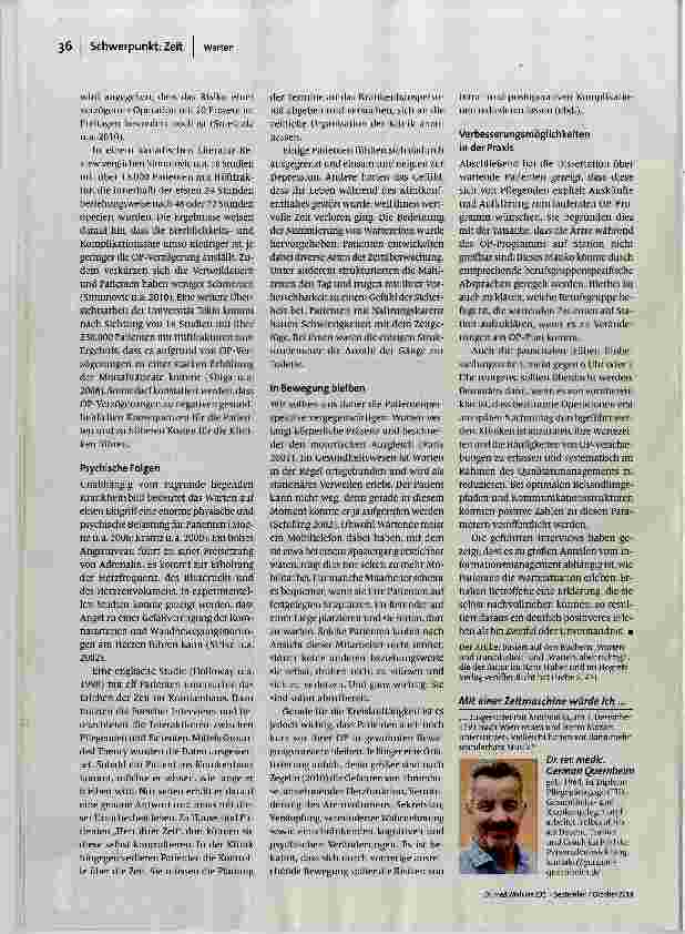 Vorschauseite 4: Warten und Durchhalten