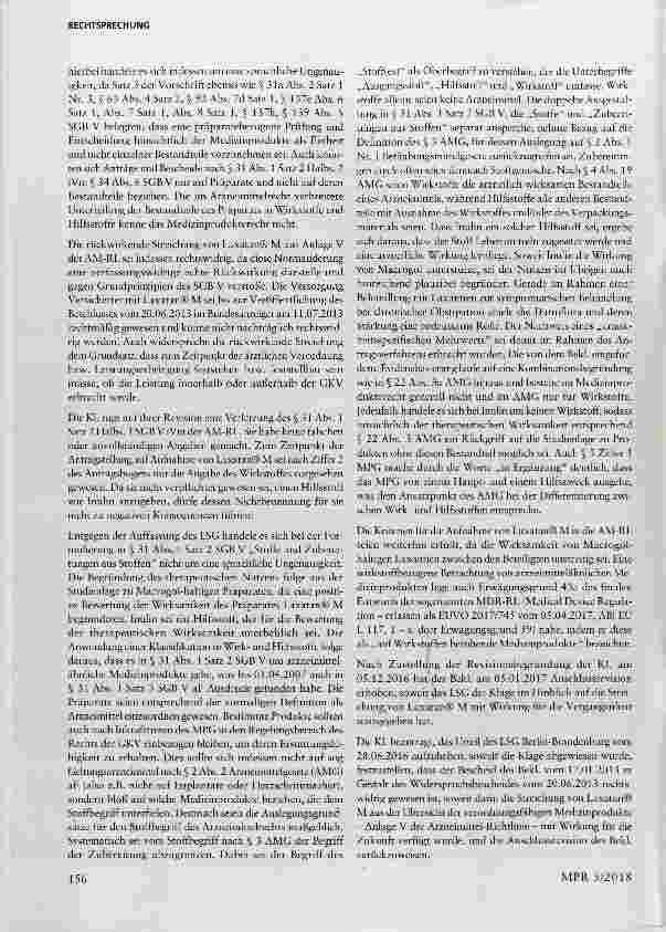Vorschauseite 3: Krankenversicherung Gemeinsamer Bundesausschuss Medizinproduktehersteller Ankündigung der Streichung eines Medizinprodukts aus der Übersicht ausnahmsweise zu Lasten der Krankenkas…