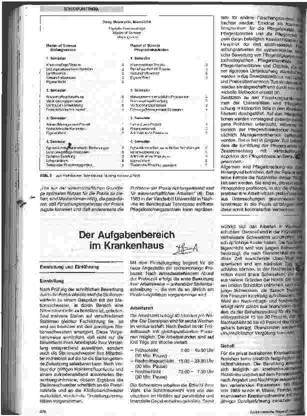 Vorschauseite 5: Krankenpflege in den USA Ausbildung, Fortbildung und Studium