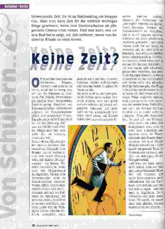 Vorschauseite 1: Keine Zeit?