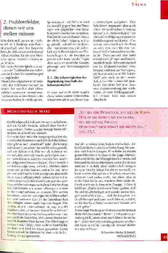 Vorschauseite 2: Das AKOD-Curriculum - und die Notwendigkeit christlicher Prägung der evangelischen Schulen für Pflegeberufe