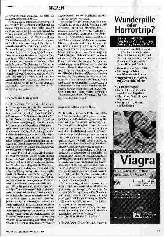 Vorschauseite 2: Kann Lernen auch Spaß machen? Problemorientiertes Lernen (POL) in der Pflegeausund -weiterbildung
