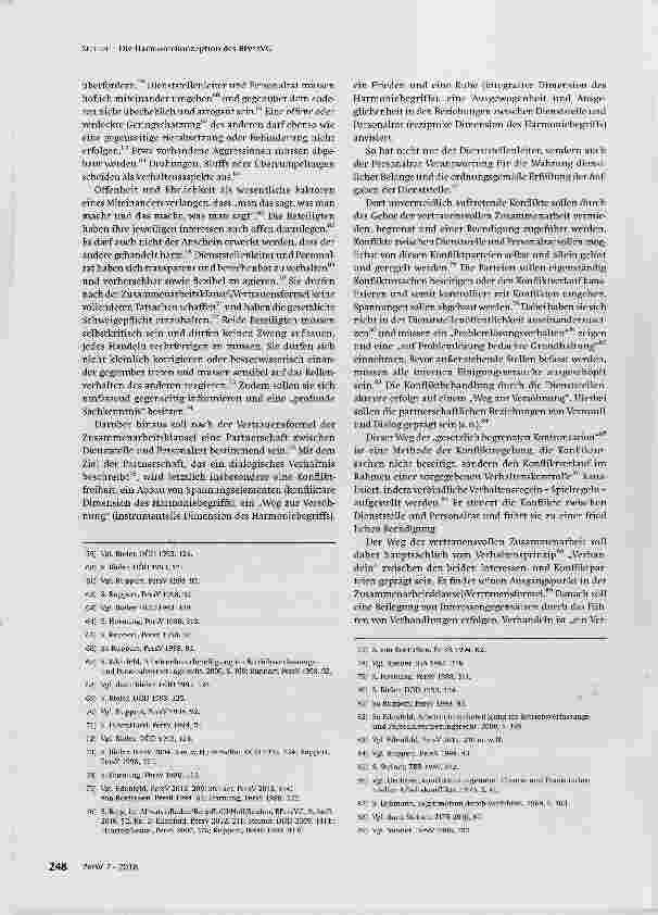 Vorschauseite 5: Die Harmoniekonzeption des BPersVG