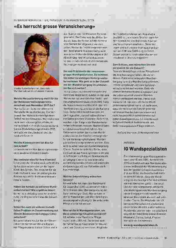 Vorschauseite 2: Bedrohtes Versorgungsmodell