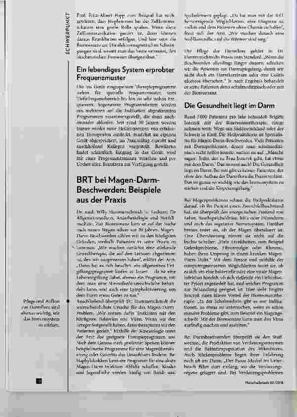 Vorschauseite 3: Bioresonanztherapie
