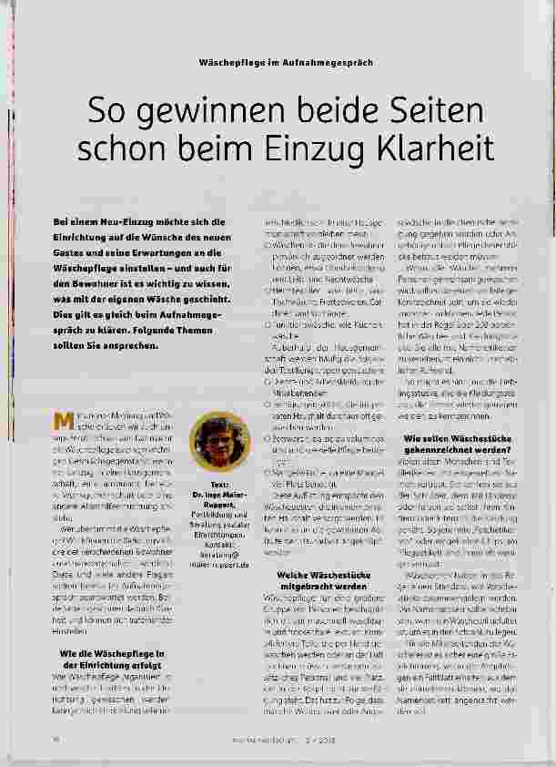 Vorschauseite 1: So gewinnen beide Seiten schon beim Einzug Klarheit