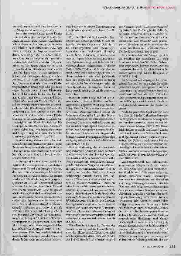 Vorschauseite 4: Der Einfluss von Kinderarmut auf die physische und psychosoziale Gesundheit