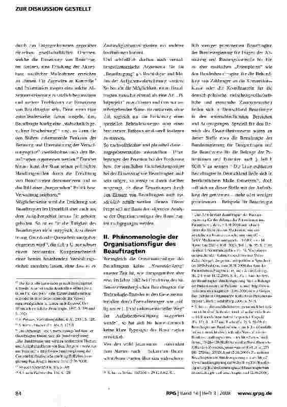Vorschauseite 3: Brauchen wir in Deutschland einen „(Anti-)Korruptionsbeauftragten das Gesundheitswesen?