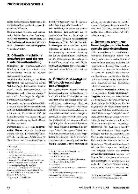 Vorschauseite 5: Brauchen wir in Deutschland einen „(Anti-)Korruptionsbeauftragten das Gesundheitswesen?