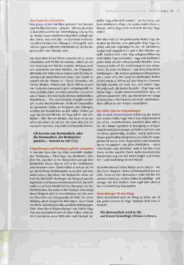 Vorschauseite 2: Üben was, wie, wozu?