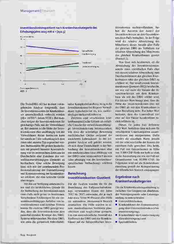 Vorschauseite 3: Investitionskosten in der Schweiz Auf dem Weg zu wettbewerblichen Preisen