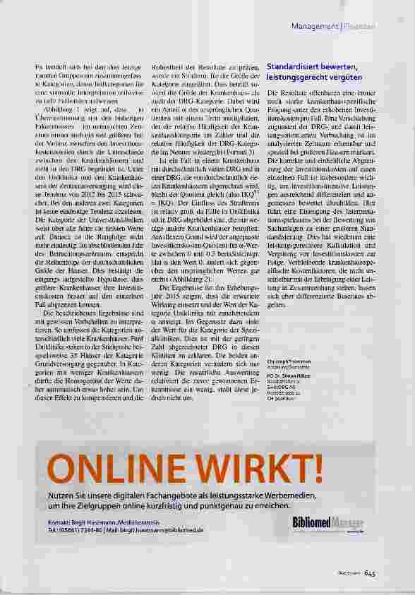 Vorschauseite 4: Investitionskosten in der Schweiz Auf dem Weg zu wettbewerblichen Preisen
