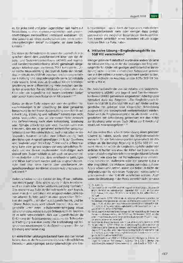 Vorschauseite 3: Chancen und Herausforderungen einer inklusiven Kinderund Jugendhilfe aus rechtlicher Perspektive