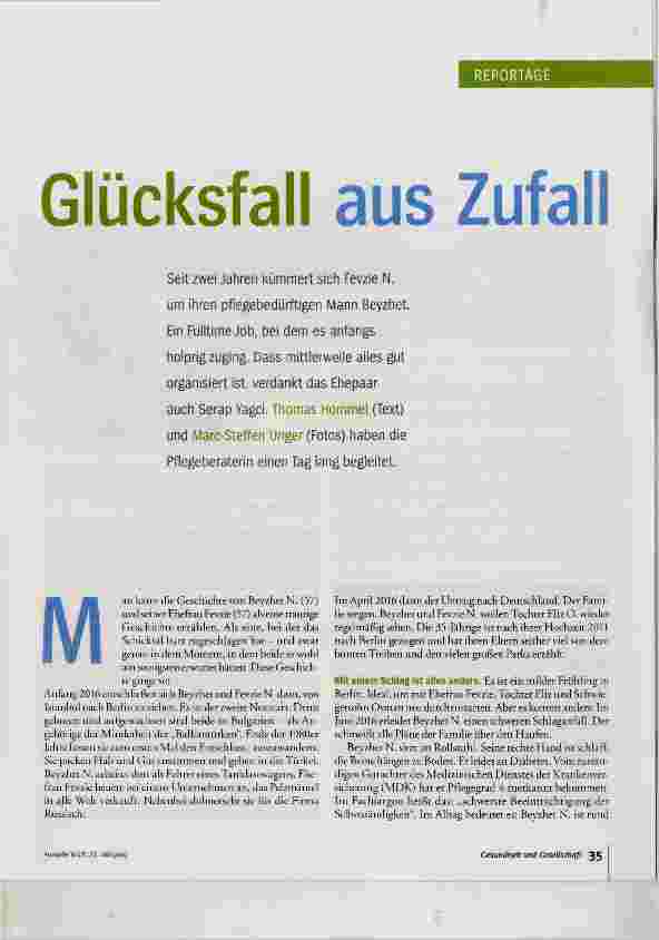 Vorschauseite 2: Glücksfall aus Zufall